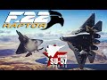 DCS: F-22 Raptor Mod Vs Su-57 Mod Dogfight