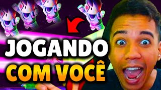 STUMBLE GUYS LIVE AO VIVO AGORA PORTUGUÊS BRASIL - JOGANDO COM INSCRITOS!