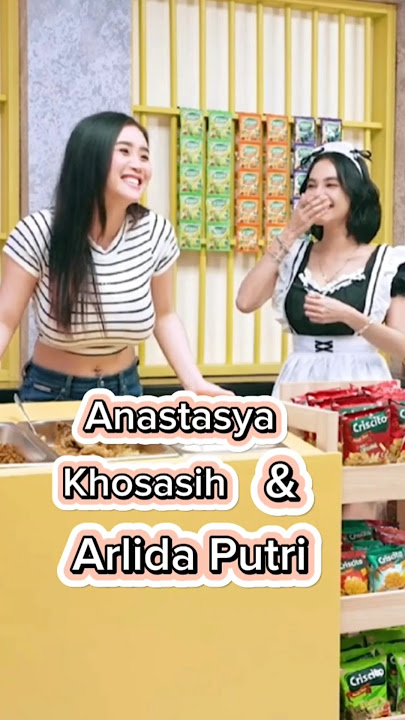 Anastasya Khosasih dan Arlida putri #shorts #anastasyakhosasih #arlidaputri #trending #viralvideo