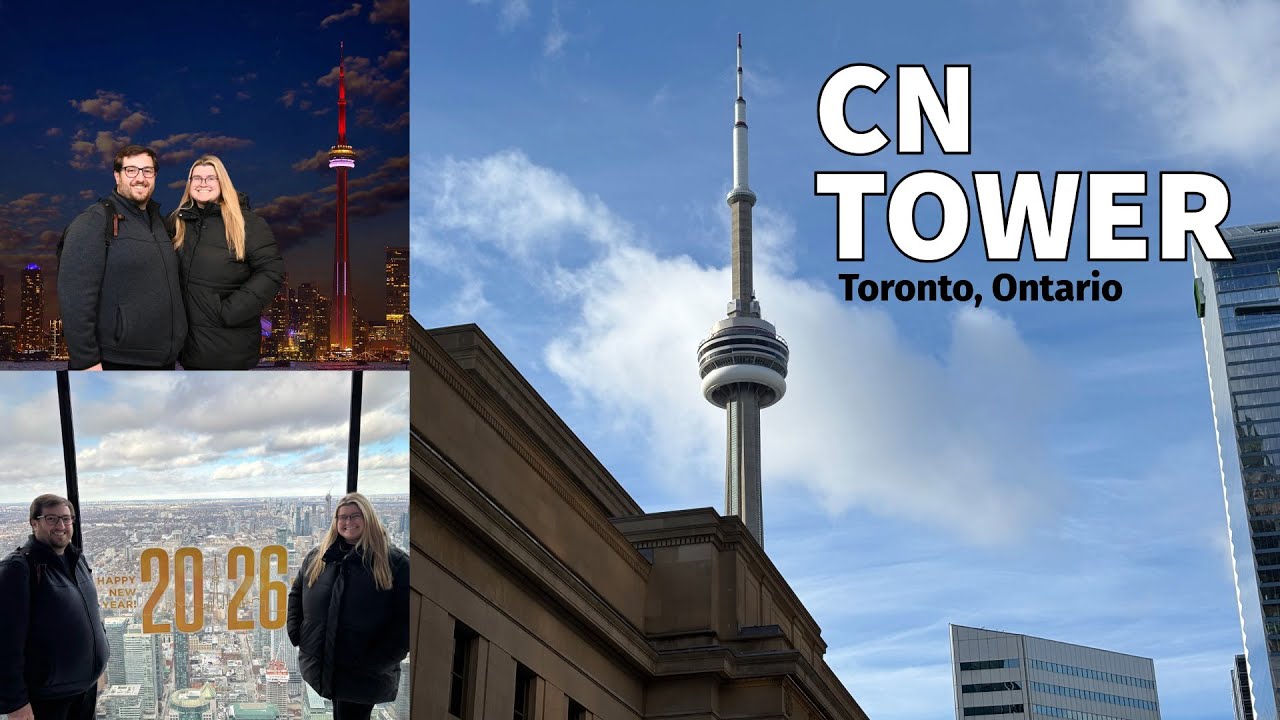 CN Tower | Торонто, Онтарио | Знаковая достопримечательность Канады | Экскурсия со смотровой площ...
