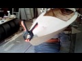 Байдарка из фанеры своими руками. Kayak handmade. Часть 11. Привальный брус.