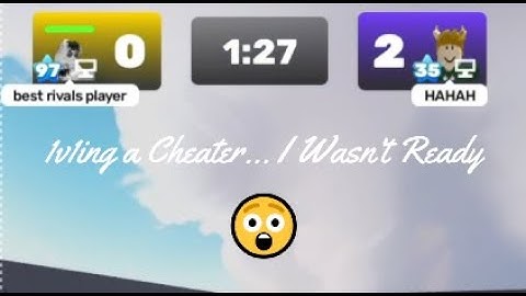 1v1ing a Cheater… I Wasn’t Ready