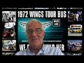 Paul McCartney’s “Wings Over Europe” 1972 Tour Bus getting ready to Heal The World.