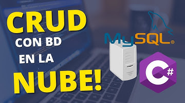 CRUD con base de datos MySQL en la nube - C#, Visual Studio 2019 y Hosting (CPanel)