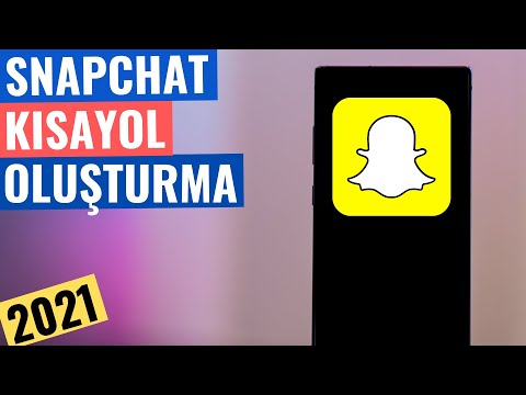 SNAPCHAT KISAYOL OLUŞTURMA