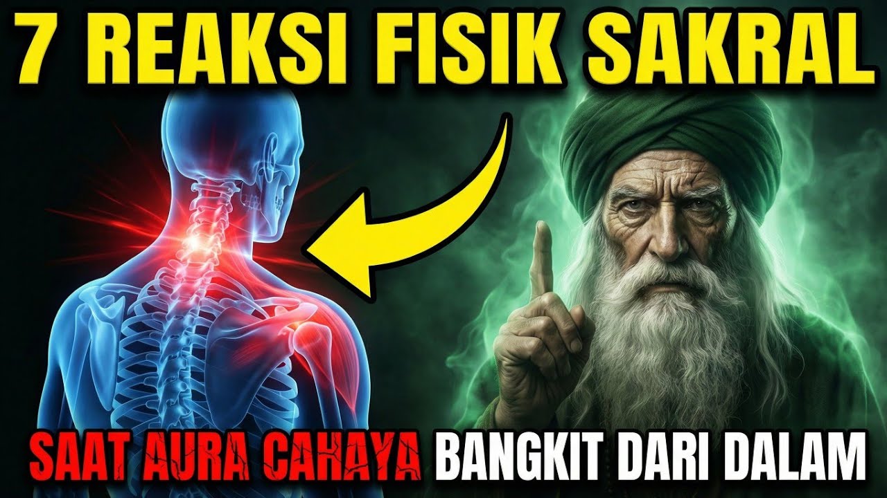 Jiwa Terpilih ✨ 7 Tanda Fisik Sakral Saat Aura Cahaya Bangkit Dari Dalam