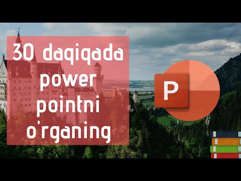 Video: PowerPoint-da holat panelini qanday ko'rsataman?