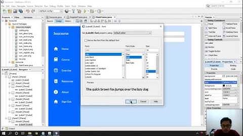 Custom View Modern UI - Java GUI Swing Tutorial Netbeans