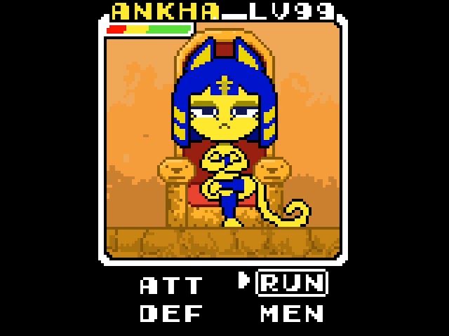 zone ankha but rpg boss fight class=