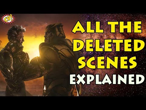All The Deleted Scenes In Endgame Explained || #ComicVerse