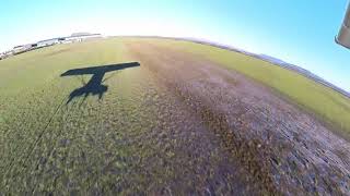 Skyranger Microlight - A Cold Takeoff From A Muddy Field