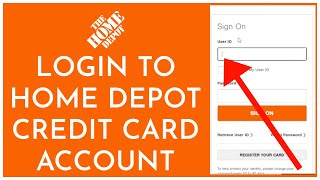 How to Login Home Depot Credit Card Account 2023?