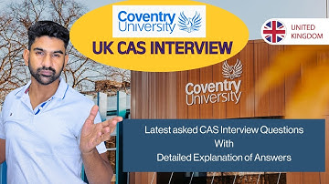Crack UK CAS Interview in 01 attempt | Most asked CAS interview questions in UK | Prof. Ankit Sharma