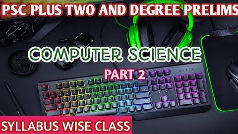 COMPUTER SCIENCE(PART 2) HARDWARE:INPUT DEVICES - KEYBOARD & MOUSE