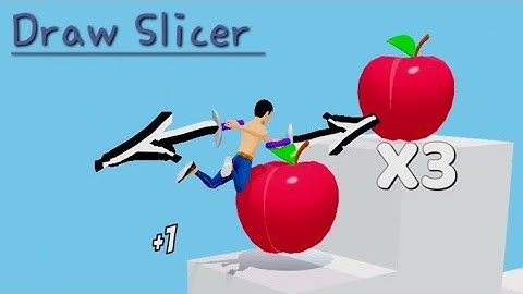 Draw Slicer Very satisfying and relaxing New ASMR slicing game 51