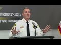 Operation Unmasking Predators press conference