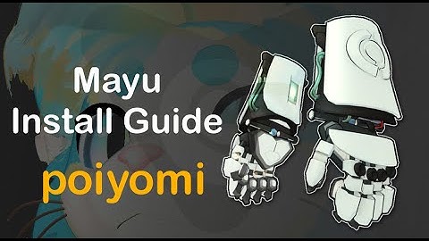 MechaBappers - Mayu / poiyomi Installation Guide
