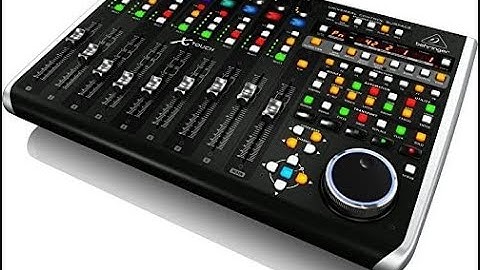 Behringer X-Touch with Pro Tools - Music Production