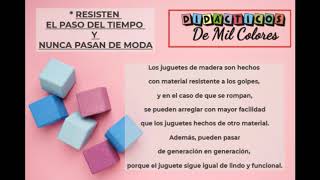 Didácticos en Madera De Mil Colores