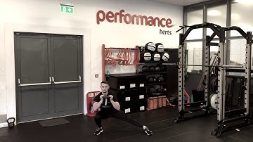 Goblet Lateral Split Squat