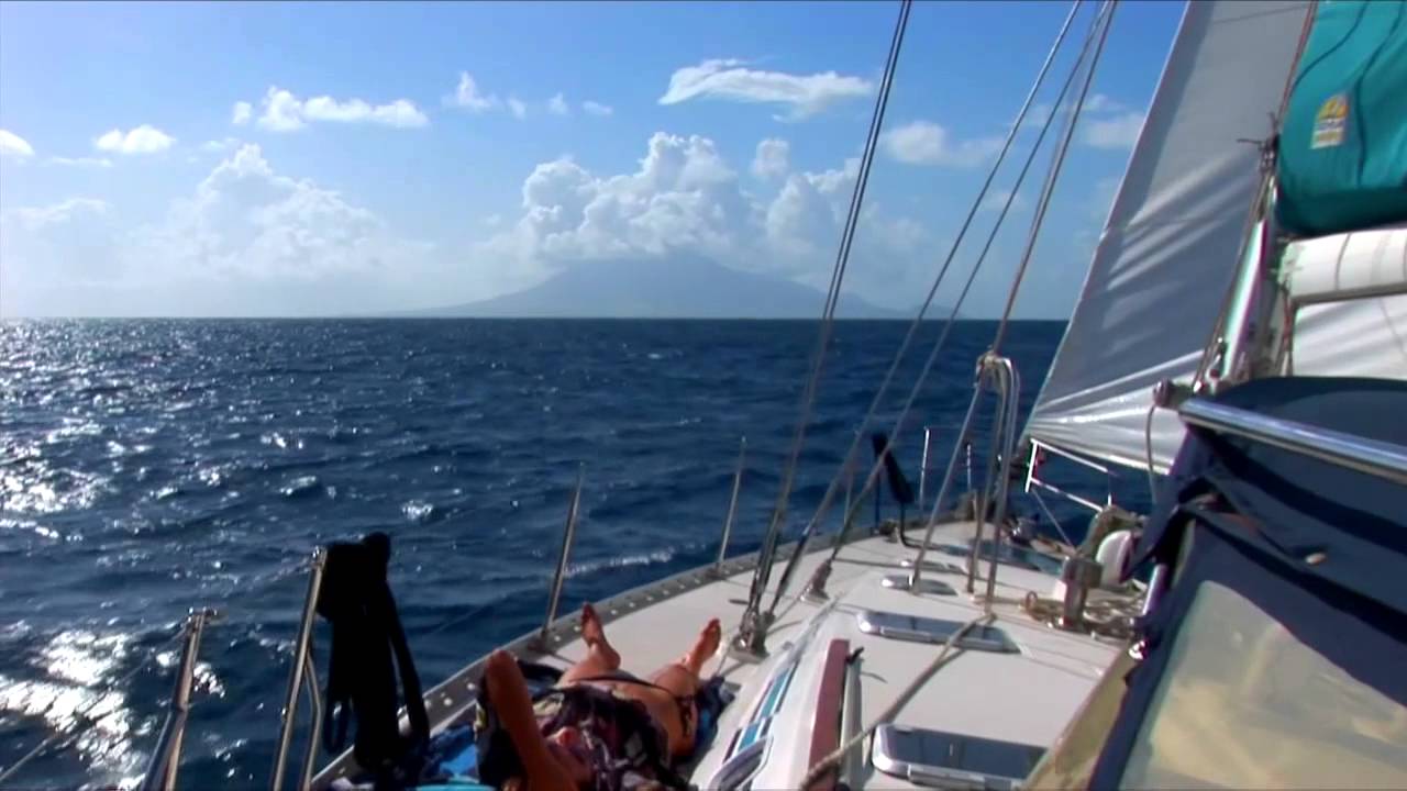 Caribbean Sailing Tour - Part 1 of 4 - Bahamas, St Kitt's, Nevis, Dolphins and more!