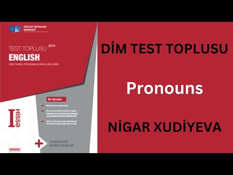 PRONOUNS | TEST TOPLUSU | İNGİLİS DİLİ  | NİGAR XUDİYEVA