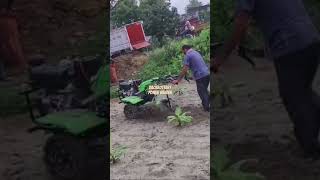 Power weeder tiller Honda Kirloskar Kisankraft back Rottary