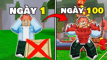 100 ngày KHÔNG DÙNG BẢN ĐỒ solo cùng con hươu đi bằng 2 chân | 99 NIGHTS IN THE FOREST ROBLOX