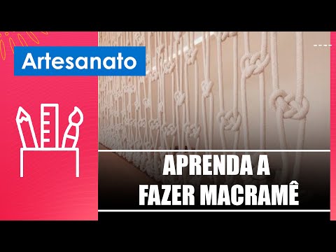 Aprenda a fazer macramê com a artesã Maura Destro de Almeida – 10/10/24