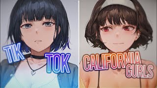 Nightcore - Tik Tok x California Gurls x Die Young // SV (Lyrics)