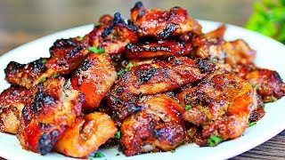 Honey Garlic Baked Chicken Thighs Recipe  Easy Chicken Recipe