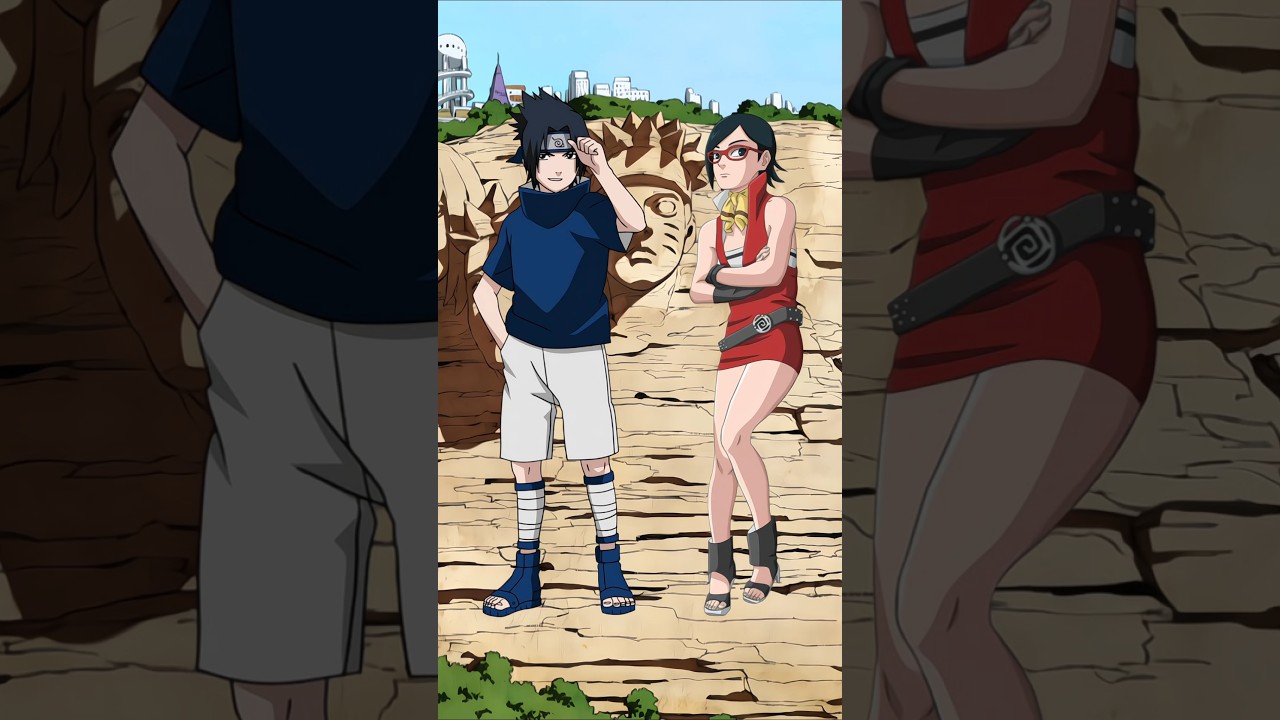 Sasuke Vs Sarada | 1v1 #sasuke #sarada sara