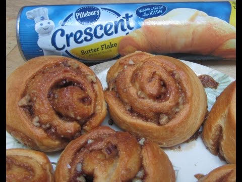 Homemade Crescent Cinnamon Rolls