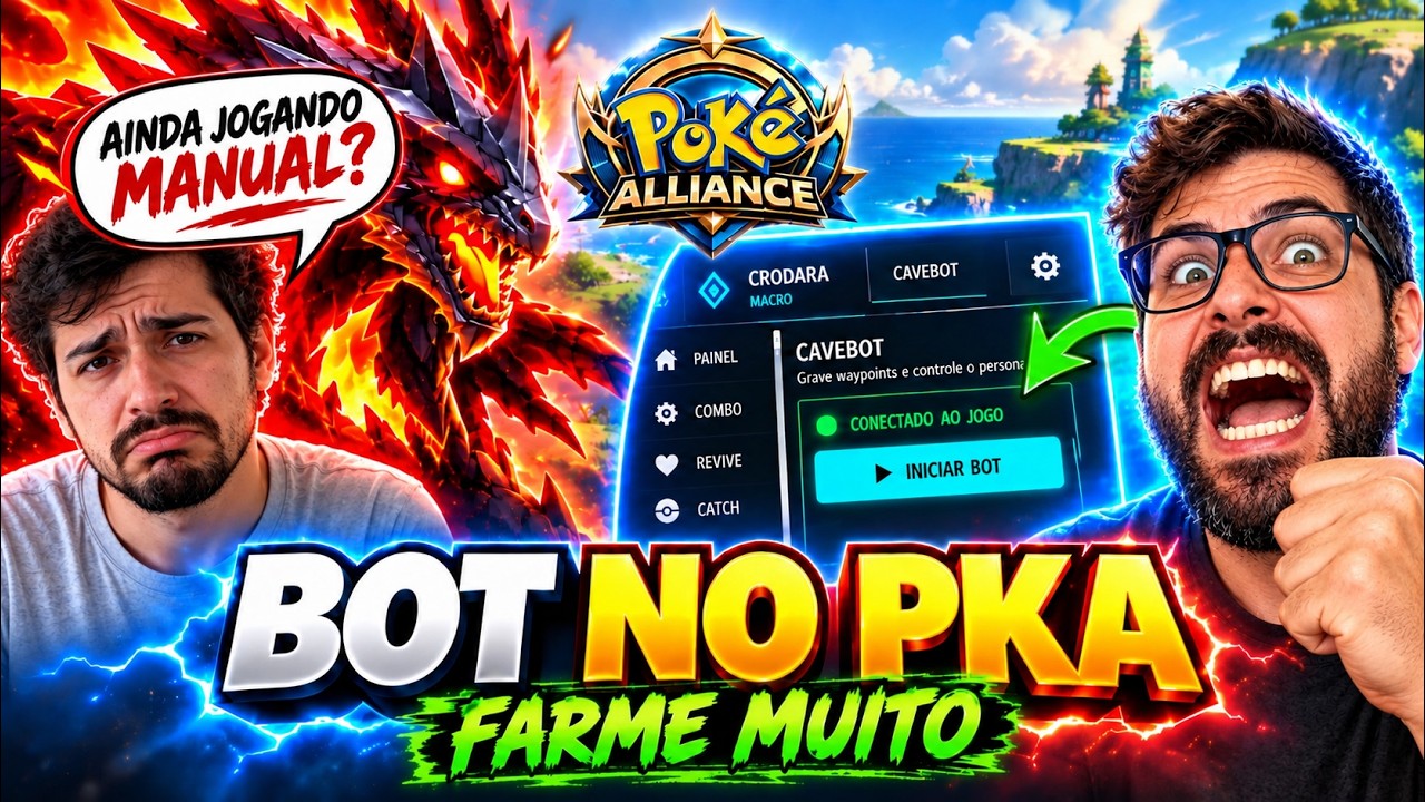 Apresentação do Crodara no PokeAlliance