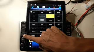 How to set Panel keys in Quad-core T3 Universal Tesla Android car stereo screenshot 4