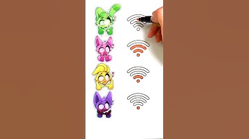 Most Viral Heroes by Smiling Critters ♥️#smilingcritters #viralvideo #pickypiggy #catnap #animation