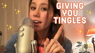 ASMR | Trying To Give You Tingles✨(Fast Mouth Sounds and Visuals)