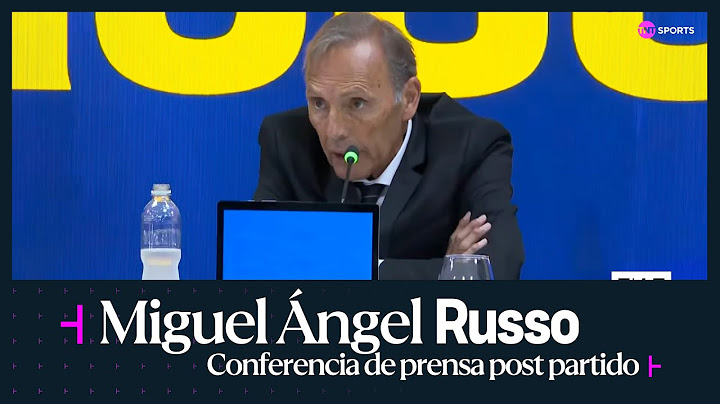 EN VIVO: Miguel Ángel Russo habla en conferencia de prensa tras Argentinos vs. Boca