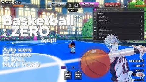 Basketball: Zero Script / Hack (AUTO DRIBBLE, AUTO WIN, AUTOFARM, AND MORE!) 🏀🔥