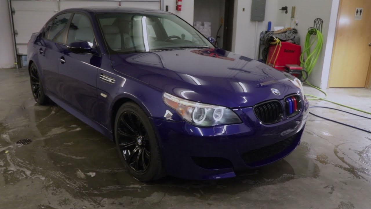 Detailing a BEAUTIFUL BMW M5 in Anchorage, Alaska