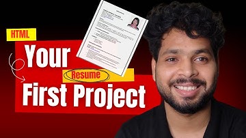 Projetc-1 | How to build Resume using html | Web technology Polytechnic 3rd semester