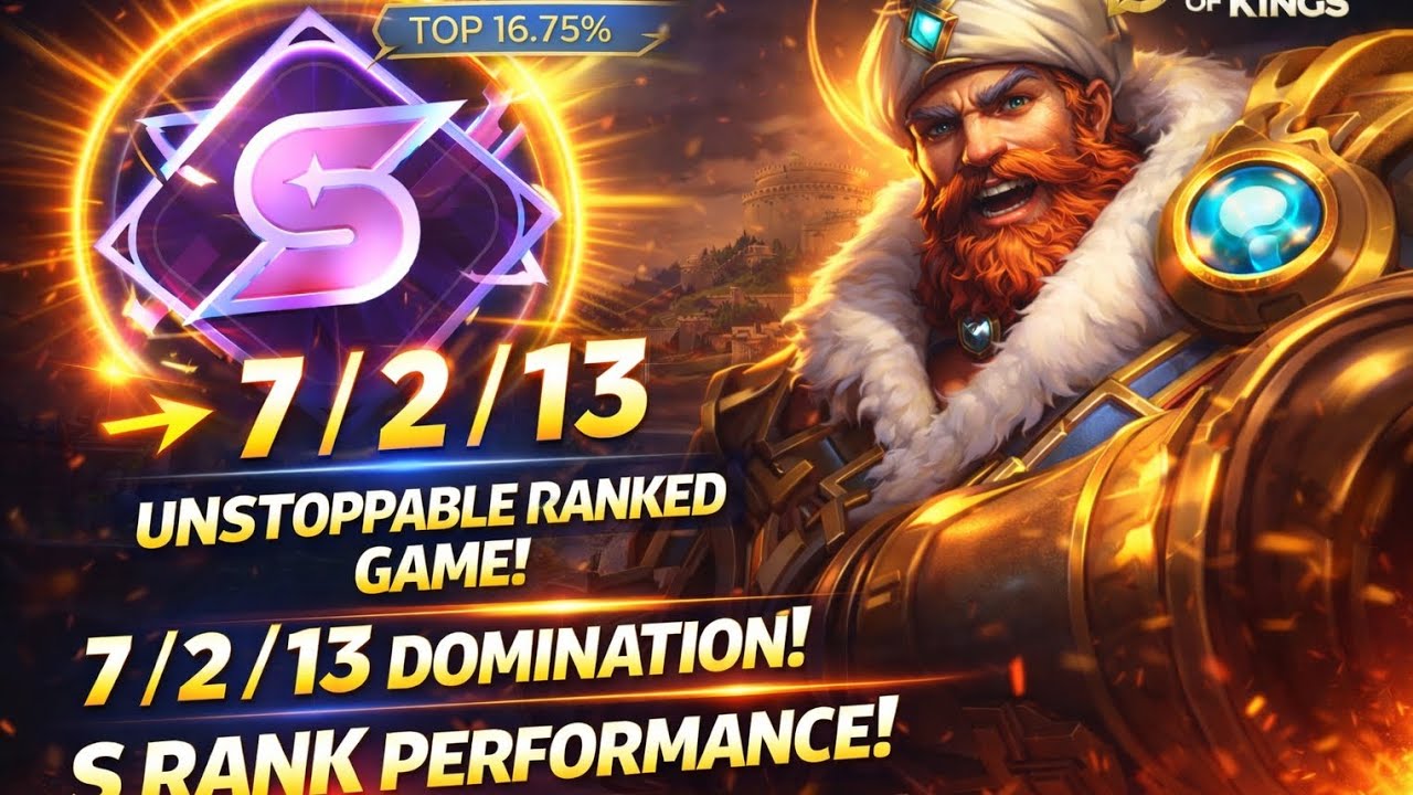 HUANG ZHONG BEST BUILD FULL CRITICAL | HONOR OF KINGS 🔥