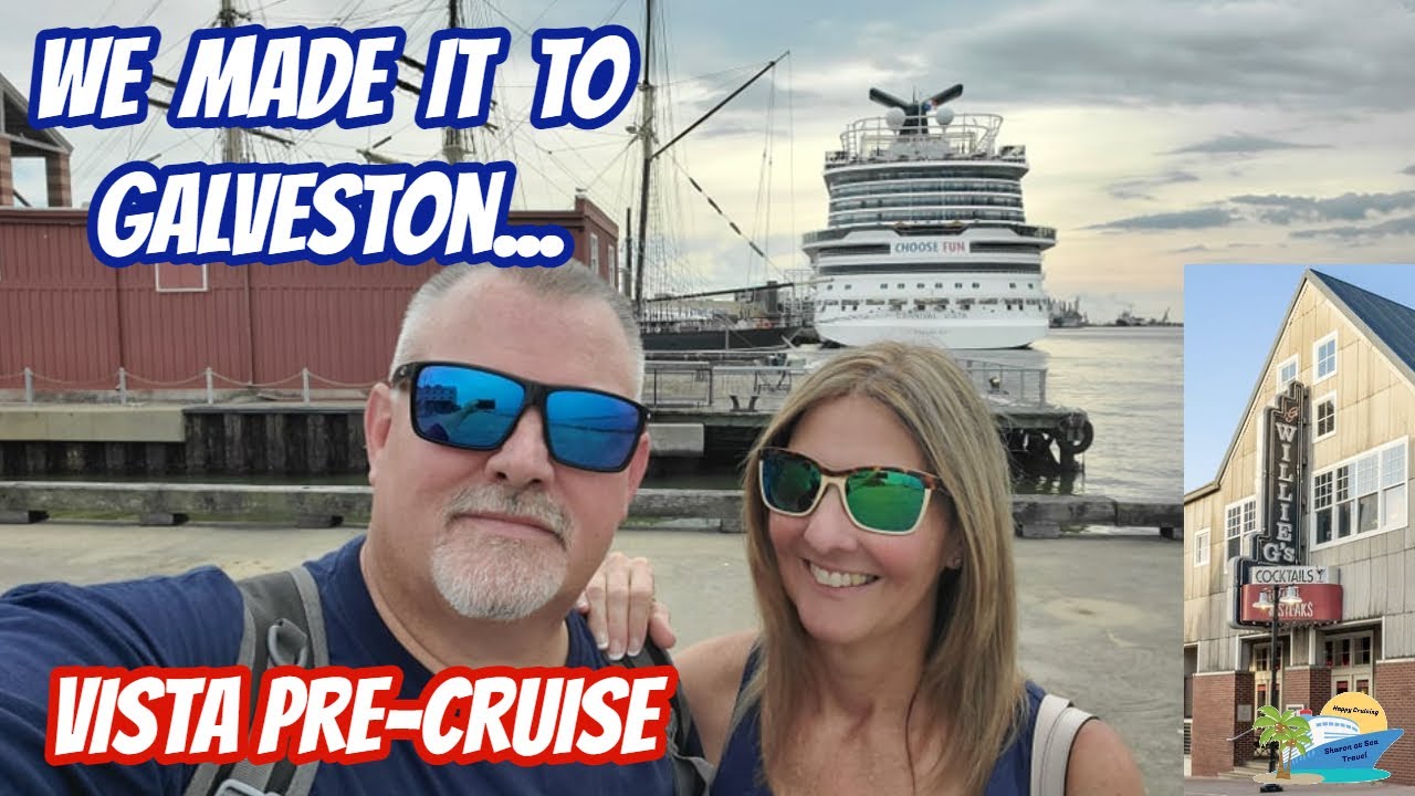 U.S. CRUISING IS BACK/CARNIVAL VISTA PRE-CRUISE / DINNER AT WILLIE G'S