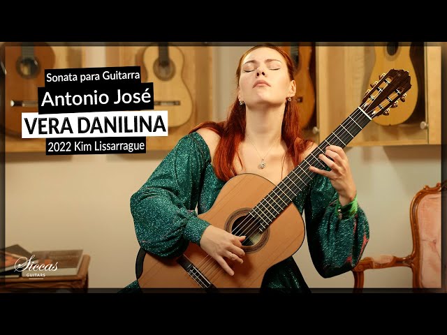 Vera Danilina plays Sonata by Antonio José on a 2022 Kim Lissarrague Classical Guitar