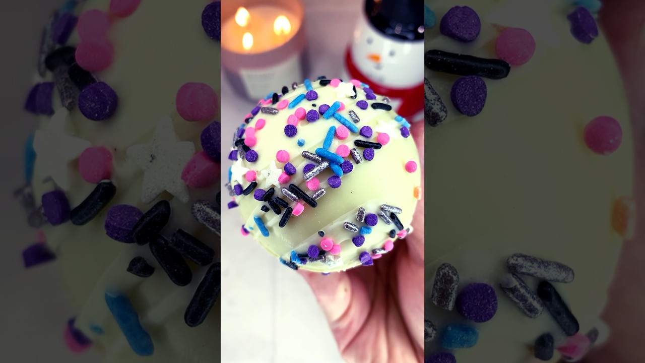 Cookies & Cream Galaxy ✨ Cocoa Bomb 