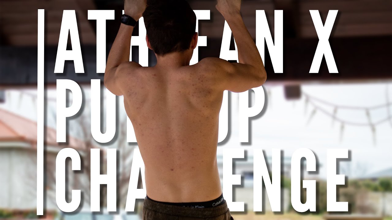 Teenager tries the Athlean X Pull Up Challenge - YouTube