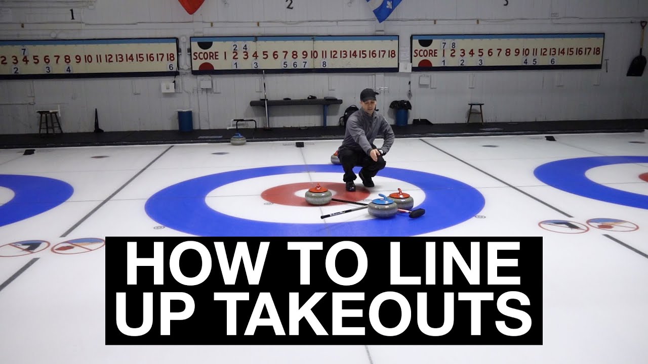 Curling Tactics - How To Line Up Takeouts