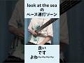 【おいしくるメロンパン】look at the seaのベース連打ゾーン 良いですよね~~~~【ま子】 #Shorts