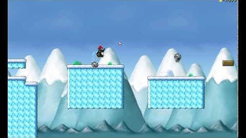 Supertux 0.5.1:Original land part 3:Adventure and cave