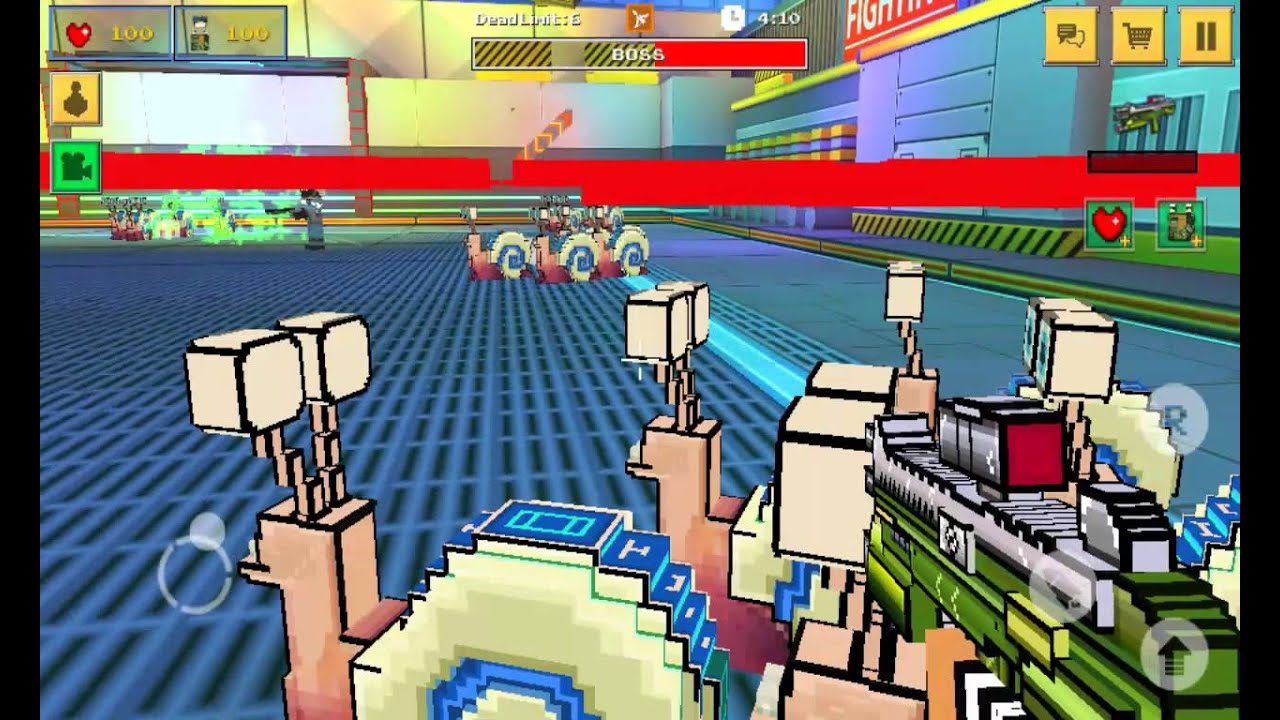 [Block Force - Pixel Style Gun Shooter Game] SNAIL INVASION GLITCH in ...